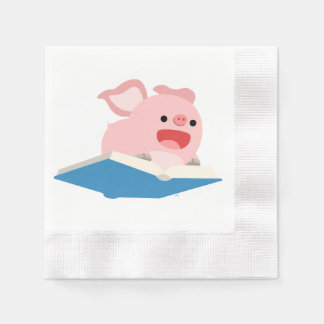 Servilleta De Papel El libro volador y las toallas de papel de cerdo P