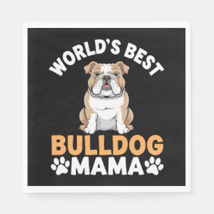 Servilleta De Papel El mejor Bulldog del mundo