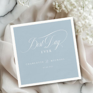 Servilleta De Papel ¡EL MEJOR DÍA DE LA HISTORIA! Elegante, Boda