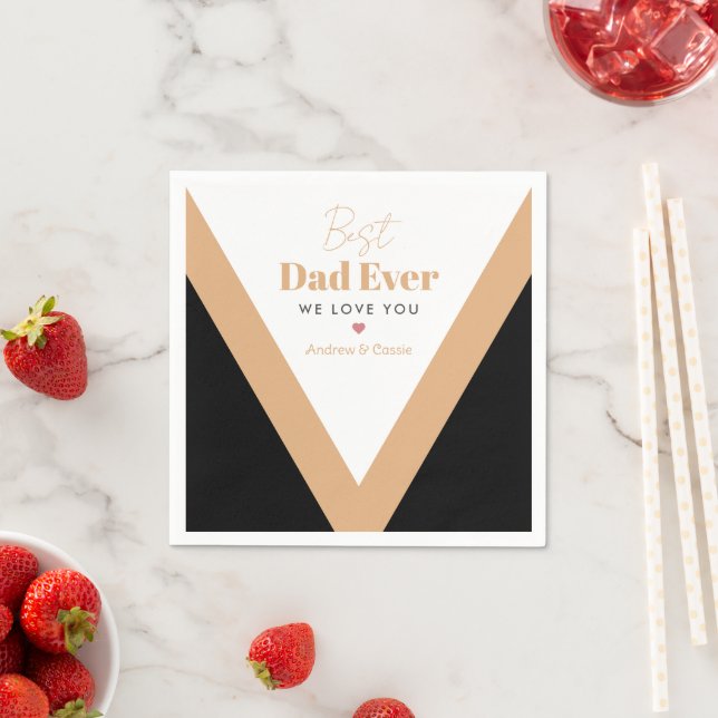 Servilleta De Papel El mejor padre de la historia (In situ)