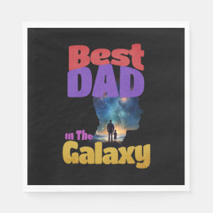 Servilleta De Papel El Mejor Papá En La Galaxia