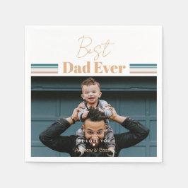 Servilleta De Papel El mejor papá... te queremos