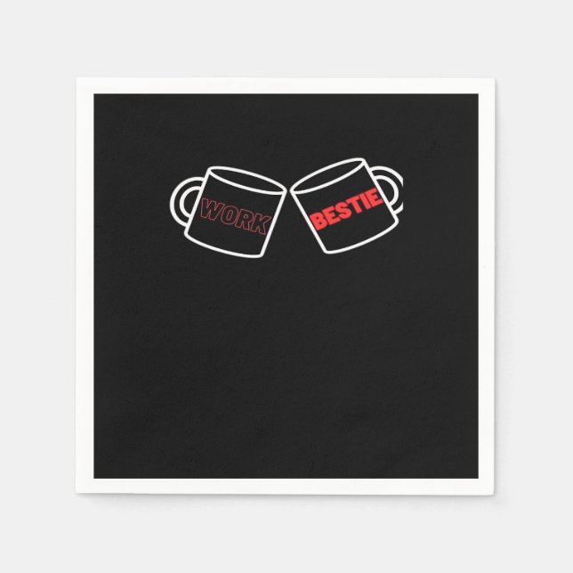 Servilleta De Papel El mejor plan de trabajo divertido del mundo del t (Anverso)