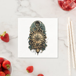 Servilleta De Papel El misterioso movimiento de steampunk.