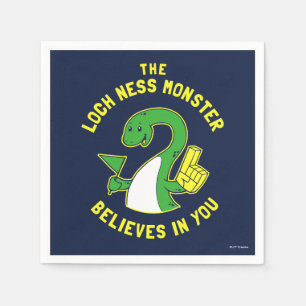 Servilleta De Papel El Monstruo De Loch Ness Cree En Ti
