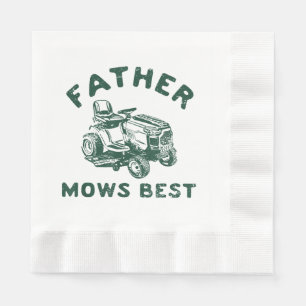 Servilleta De Papel El padre es el que mejor se queda.