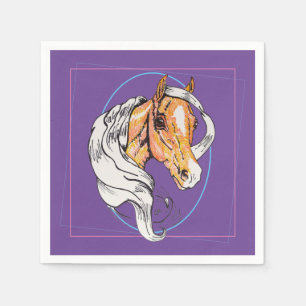 Servilleta De Papel El Palomino (púrpura)