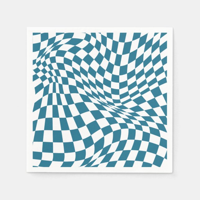 Servilleta De Papel El pequeño fantasma azul casi se debe a Baby Showe (Anverso)