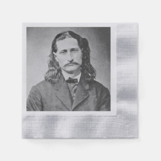 Servilleta De Papel El pistolero del viejo oeste Marshal Wild Bill Hic