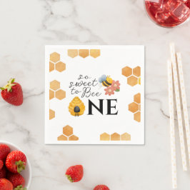 Servilleta De Papel El primer día de las abejas tan dulce como para un