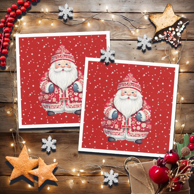 Servilleta De Papel El pueblo escandinavo Santa Claus (Subido por el creador)