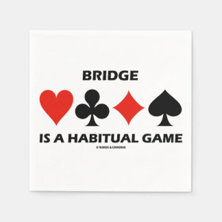 Servilleta De Papel El Puente Es Un Juego Habitual De Cuatro Canales