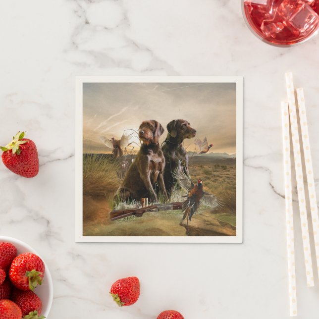 Servilleta De Papel El puntero Pudelpuntero (In situ)