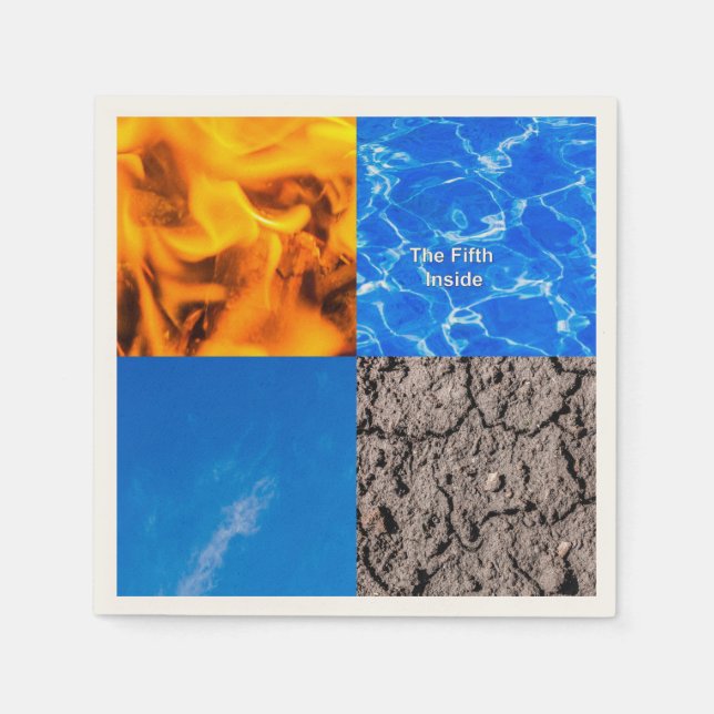 Servilleta De Papel El quinto interior (Anverso)