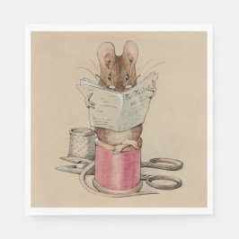Servilleta De Papel El ratón sastre (por Beatrix Potter)