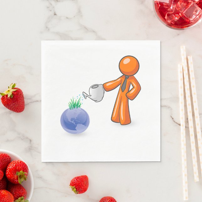 Servilleta De Papel El riego de la Tierra (Subido por el creador)