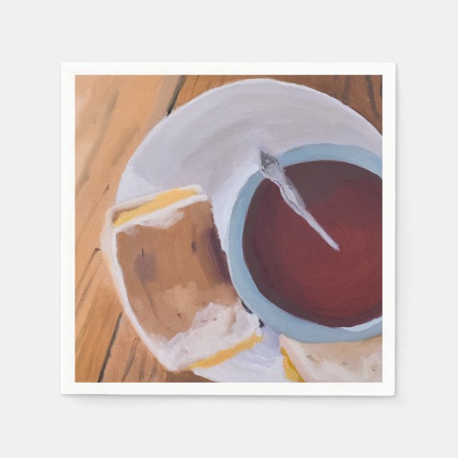 Servilleta De Papel El sabor del calor (Anverso)