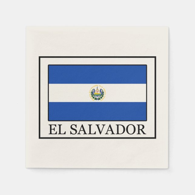 Servilleta De Papel El Salvador (Anverso)