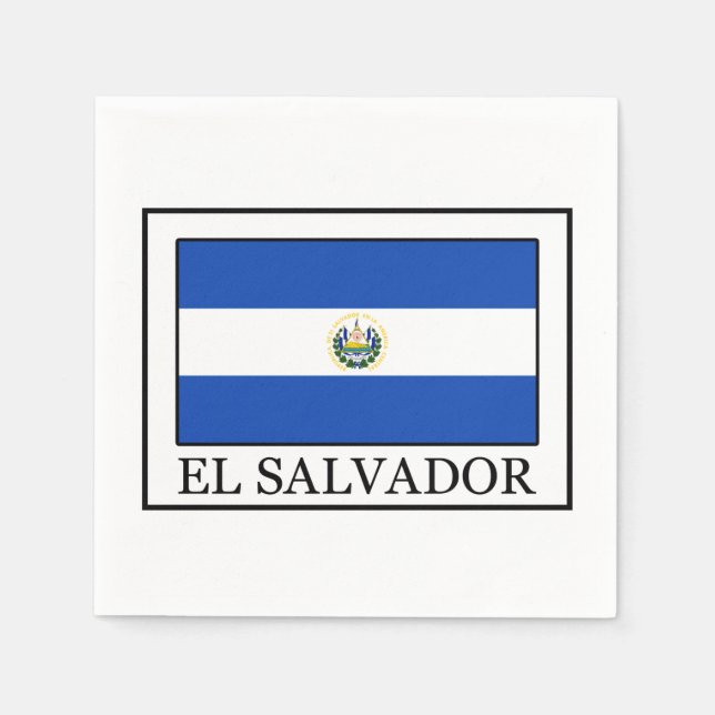 Servilleta De Papel El Salvador (Anverso)
