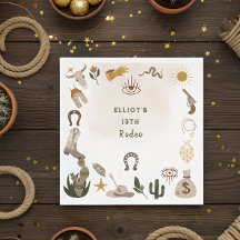 El salvaje cumpleaños del vaquero rodeo occidental