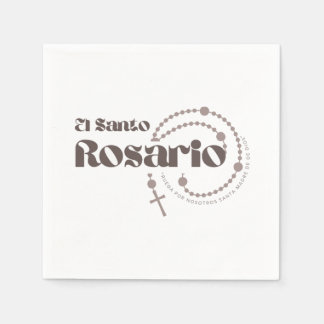Servilleta De Papel El Santo Rosario