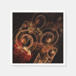 Servilleta De Papel El sonido del arte abstracto de la música