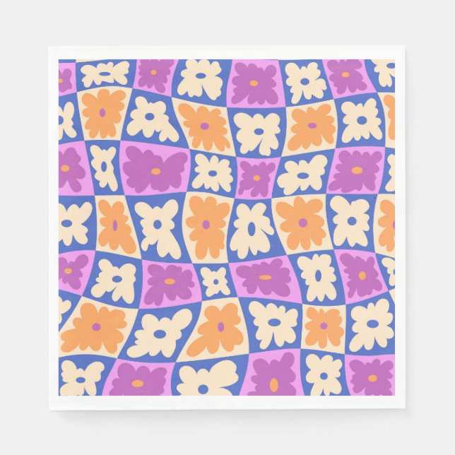 Servilleta De Papel El tablero de ajedrez de la naturaleza (Anverso)