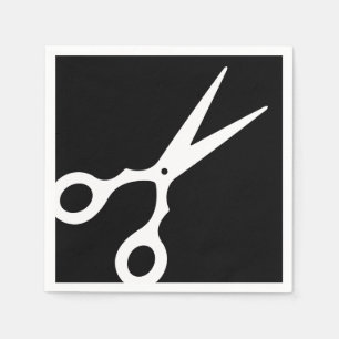Servilleta De Papel El vector simple Scissors (escoja su propio color)