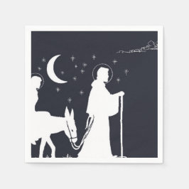 Servilleta De Papel El Viaje A Belén