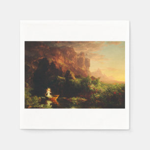 Servilleta De Papel El viaje de la vida Infancia de Thomas Cole