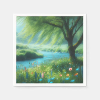 Servilleta De Papel El viento en el salvaje