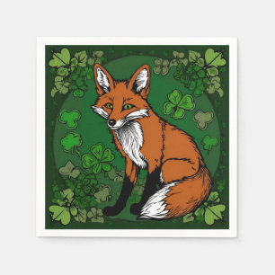 Servilleta De Papel El Zorro y los Shamrock