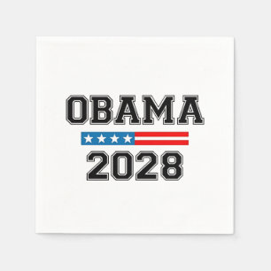 Servilleta De Papel Elección por la Democracia 2028 de Obama Estados U