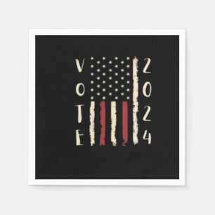 Servilleta De Papel Elecciones 2024 - Ejercer tu derecho de voto