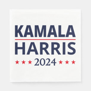 Servilleta De Papel Elecciones Kamala Harris 2024 III