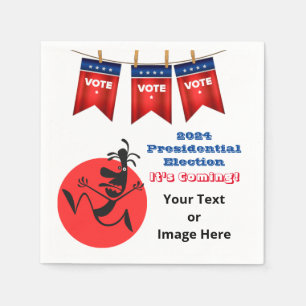 Servilleta De Papel Elecciones presidenciales de 2024, edición masculi