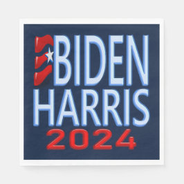 Servilleta De Papel Elecciones presidenciales de Biden Harris 2024