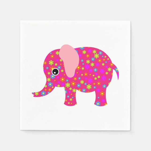 Servilleta De Papel Elefante (Anverso)