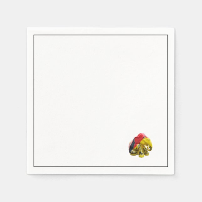 Servilleta De Papel Elefante (Anverso)