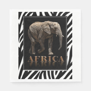 SERVILLETA DE PAPEL ELEFANTE AFRICANO