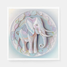 Servilleta De Papel Elefante bebé