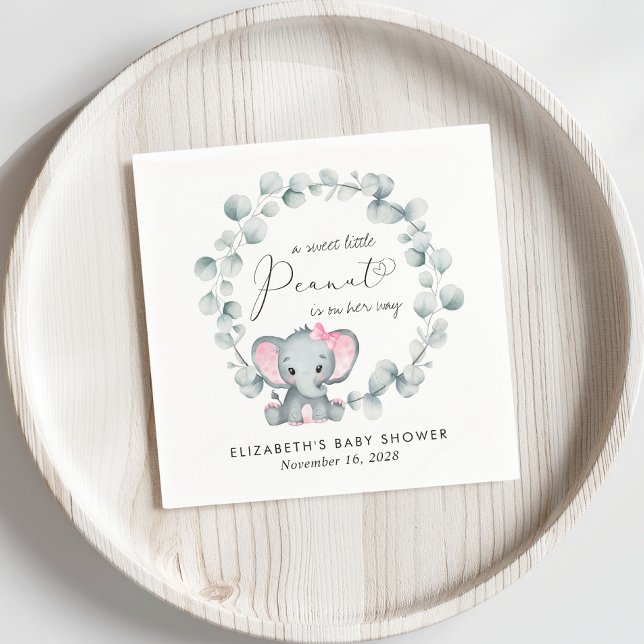 Servilleta De Papel Elefante Cutto Eucalyptus Niña Ducha (Subido por el creador)