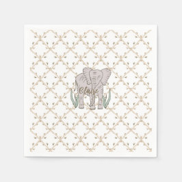 Servilleta De Papel Elefante y bambú