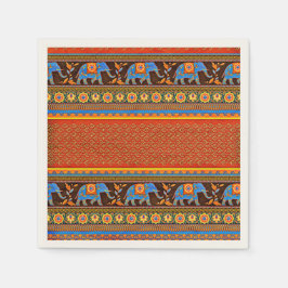 Servilleta De Papel elefantes brillantes