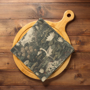 Servilleta De Papel Elegancia botánica - Cisne en el bosque