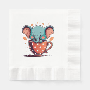 Servilleta De Papel Elegancia de elefante