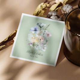 Servilleta De Papel ¡Elegancia inspirada en la naturaleza! Boda de sab