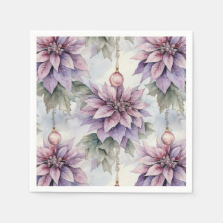 Servilleta De Papel Elegancia morada y dorada