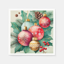 Elegancia navidad en acuarela