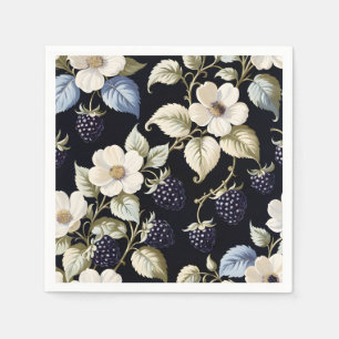 Servilleta De Papel Elegancia Regia Zarza y Flores